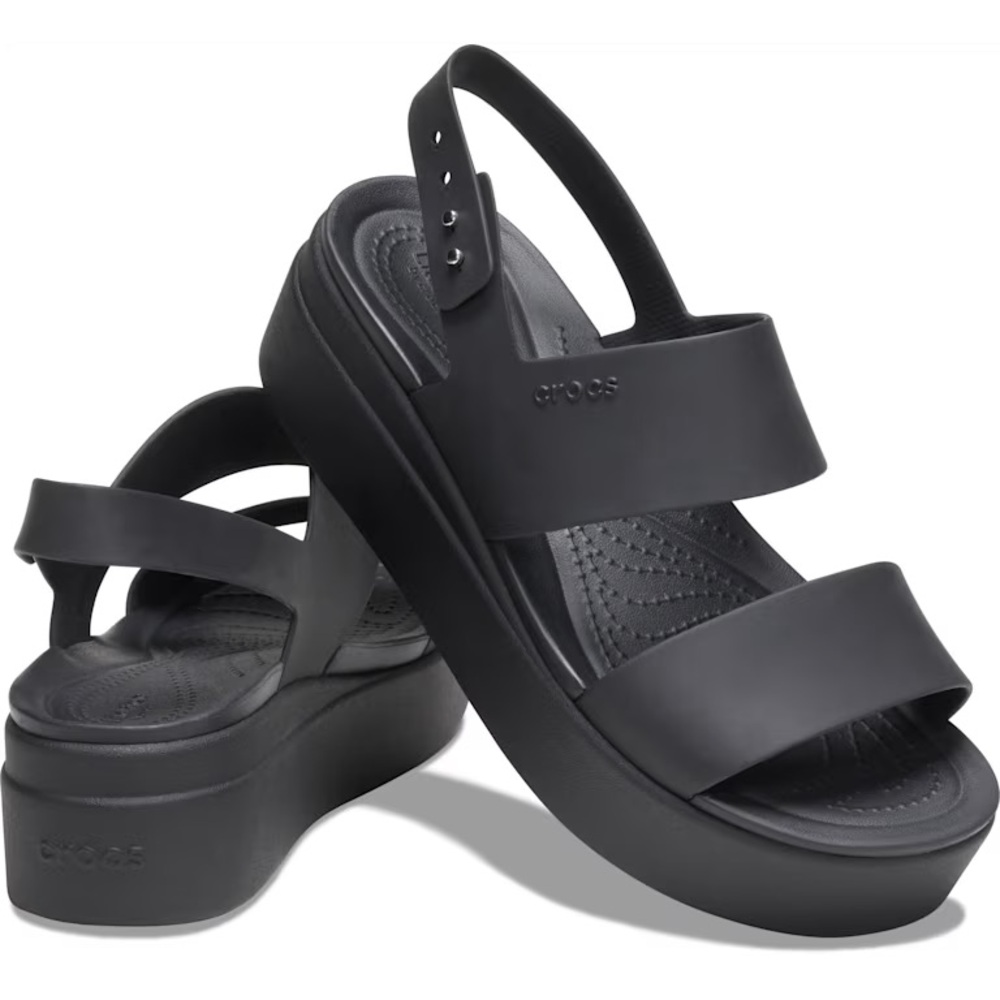 Crocs Women's Brooklyn Low Wedge Sandals 9W
